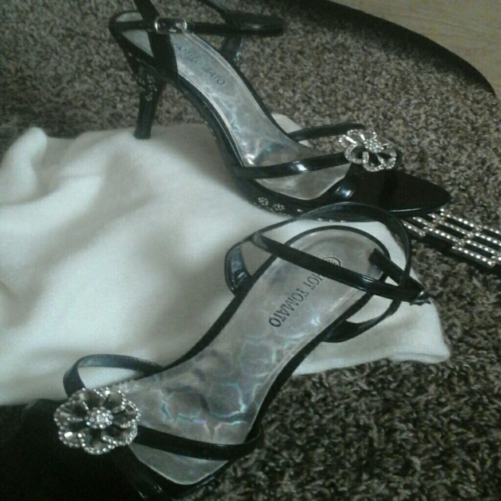 Hot Tomato strap heels